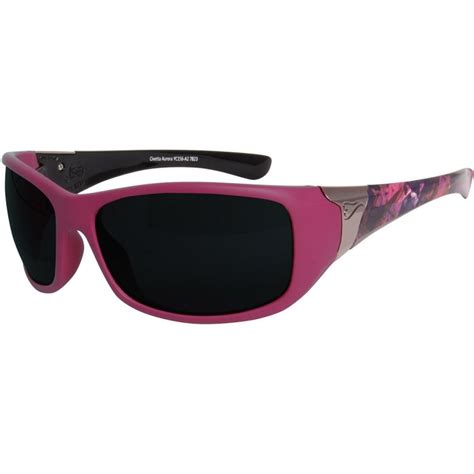 Edge Civetta Aurora Women S Designer Safety Glasses Pink Frame Smoke Lens