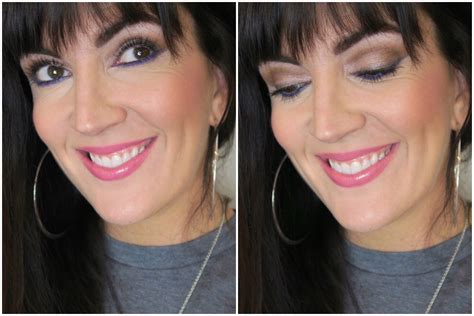 Upside Down Eyeliner Trend Over 40 Beauty Blogger Jennysue Makeup