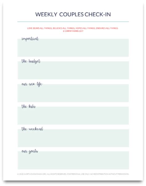 Setting Goals For Your Marriage Free Printable Worksheet For Couples Marriage Counseling
