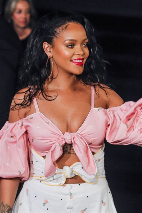 Rihanna Launch Of Fenty Beauty In Madrid 09232017