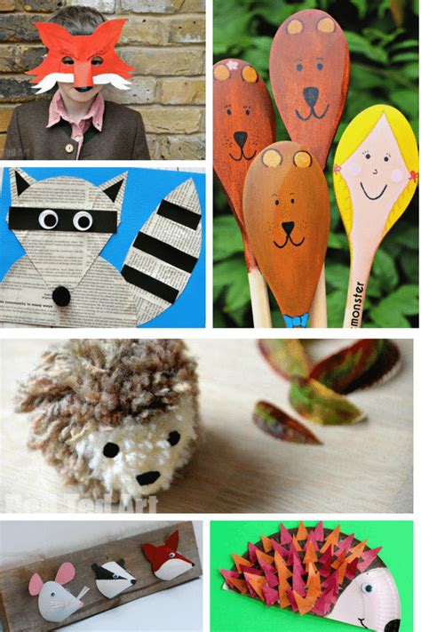 Adorable Forest Animal Crafts Arty Crafty Kids
