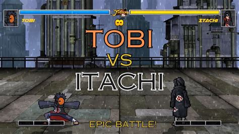 Tournament Spotlight Tobi Vs Itachi Naruto Jus Mugen Youtube