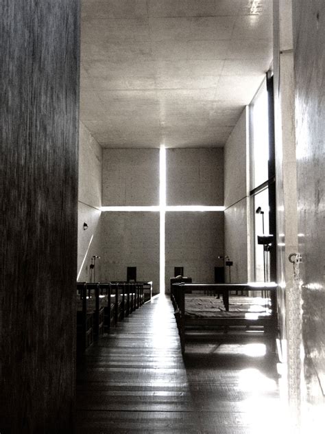 H11 Tadao Ando Chapel Of Light Osaka 1989 Minimalist