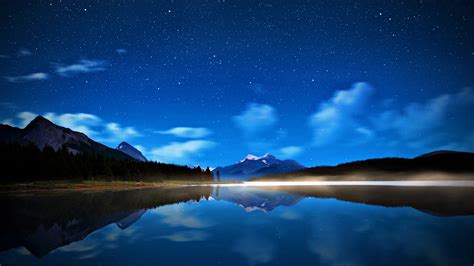 Night Sky High Resolution Backgrounds Widescreen Desktop