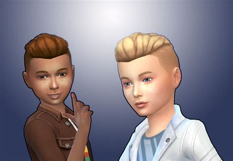 Sims 4 Hairs Mystufforigin Undercut Hair