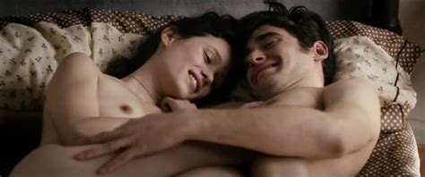 Naked Astrid Berges Frisbey In Angels Of Sex