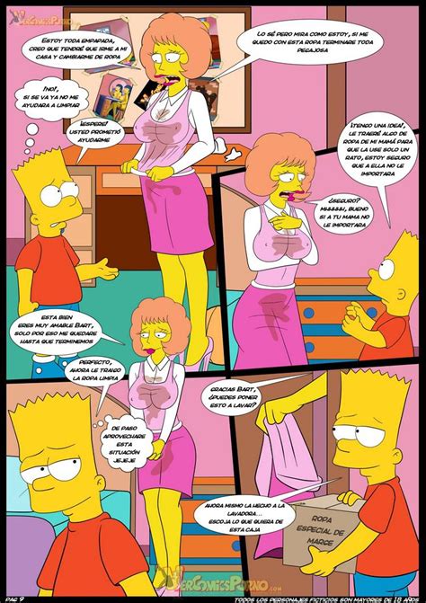 Viejas Costumbres Los Simpson Hentai Milftoon Comic
