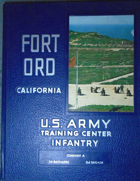 A Fort Ord Cycle Yearbook Army Training Combat Training Training