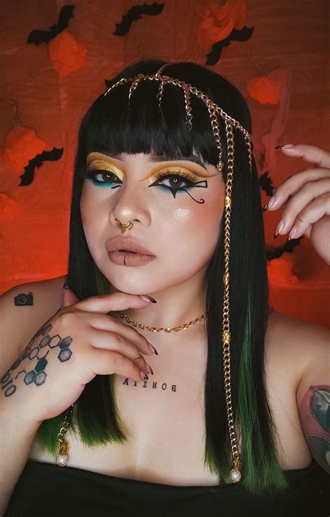 maquillaje cleopatra halloween 🎃 maquillaje egipcio maquillaje cleopatra diseños de