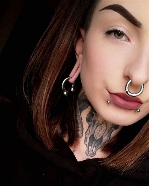 pin by kai meyer on tattoos unique body piercings piercings for girls nose jewelry