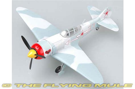 WWII Soviet Air Forces Lavochkin LA 7 Fighter Cute Scale Tiger Model