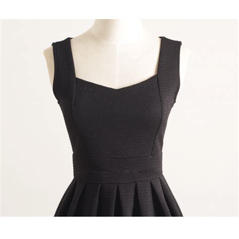 Elegant Black Short Summer Dresses In Stock Black Summer Dresses
