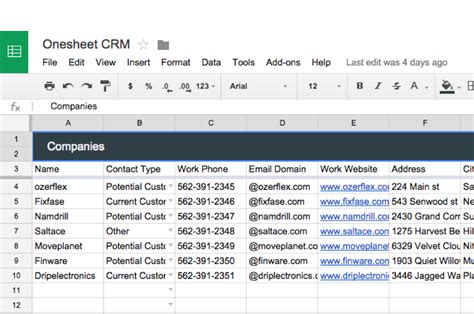You can also free download shipping label templates. Spreadsheet CRM