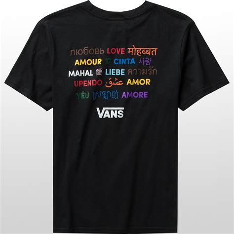 Vans Pride Short Sleeve Graphic T Shirt Kids Kids
