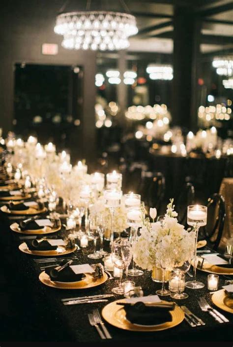 Black And Gold Wedding Party Ideas Youll Love