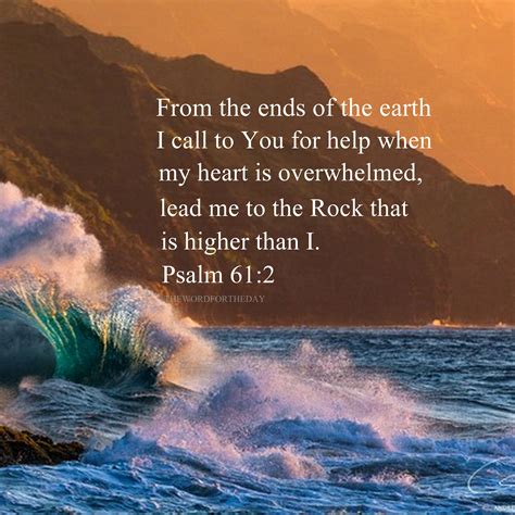 PSALM, BIBLE QUOTES, BIBLE VERSE, SCENERY | Earth quotes, Life facts