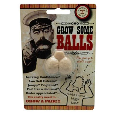 Grow Your Own Pair Of Balls Fun Adult Novelty Joke Prank Party Secret