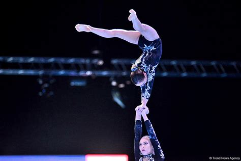 Day 1 Of Fig Acrobatic Gymnastics World Cup Kicks Off In Baku Photo