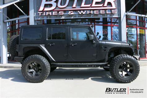 Jeep Wrangler With 20in Fuel Beast Wheels Exclusively From Butler Tires