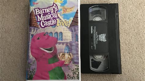 Opening To Barney Musical Castle Vhs