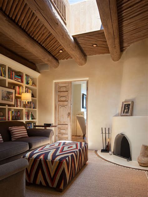 Step Inside A Stunning Adobe Home In Santa Fe Adobe Home Adobe House