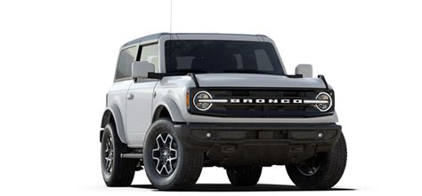 2023 Ford Bronco Advanced 4x4 Outer Banks 2 Door 4wd Suv Options