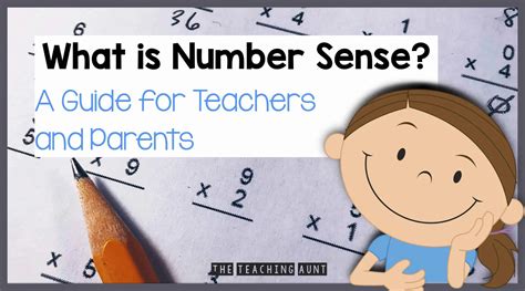 What Is Number Sense A Guide For Parents And Teachers The Teaching Aunt