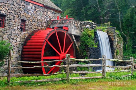 Wayside Inn Grist Mill Photograph By Jim Beckwith Pixels