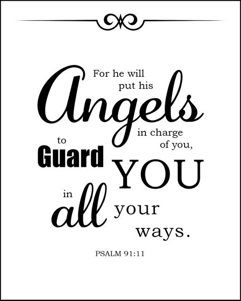 Psalm 9111 He Will Guard You Free Bible Verse Art Downloads Bible