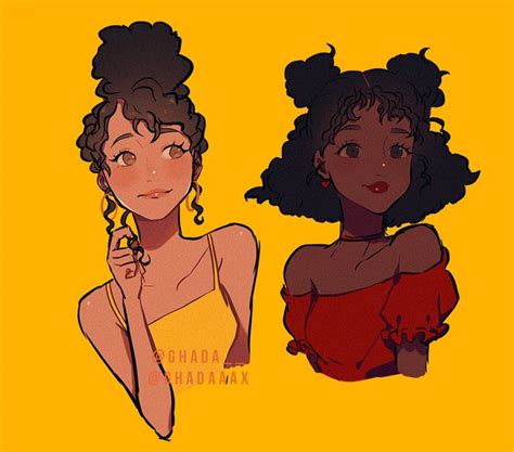 My name is kaminishi and i'm a 22 years old. Pin by ☆Rumi Valentine☆ on POC/Dark Skin character art in ...