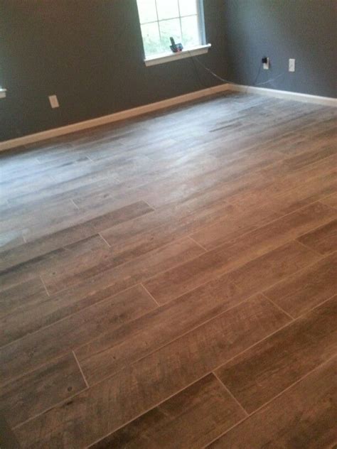 Looks Like A Real Wood Floor But Its Natural Timber Ash Tile Floor
