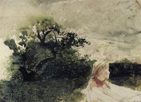 Andrew Wyeth In The Orchard Study Andrew Wyeth Andrew Wyeth