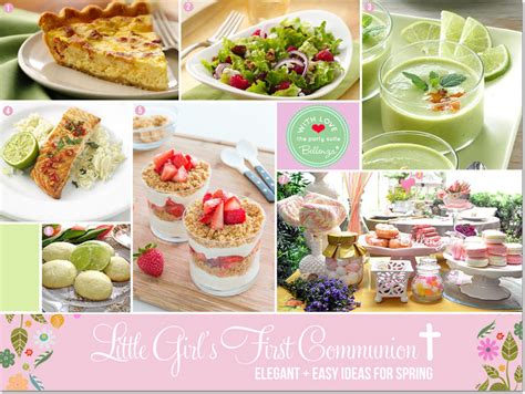 Girls First Communion Celebration Ideas