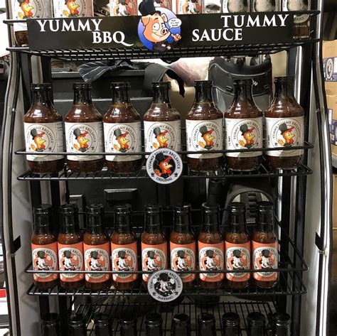 Our First Display Cart Came Out Yummy Tummy Bbq Sauce