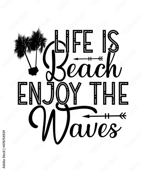 Summer Svg Bundle Beach Svg Beach Life Svg Summer Shirt Svg Beach