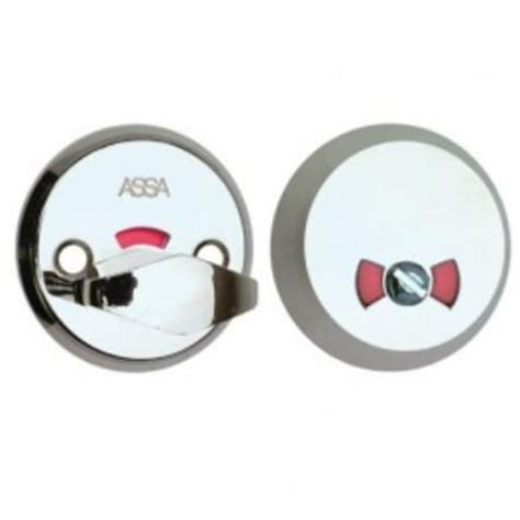 Assa Abloy Toilet Thumbturn Accessory Set With Indicator Mm Satin