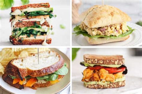 22 Easy Vegan Sandwiches For Lunch Nutriciously