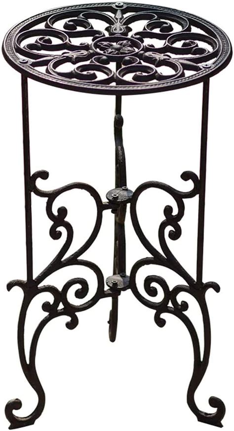 Sungmor Heavy Duty Cast Iron Potted Plant Stand Inch Tier Metal