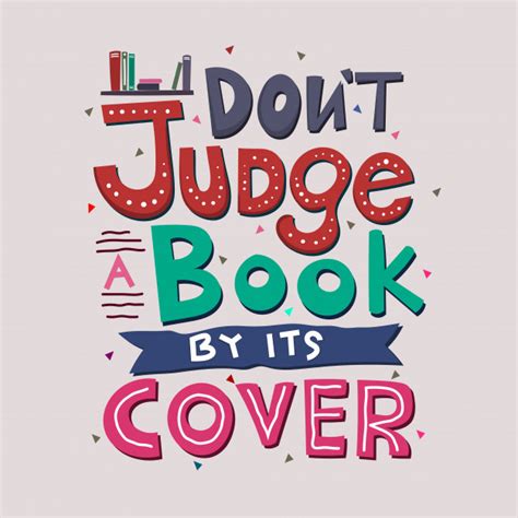Idiom Don T Judge A Book By Its Cover