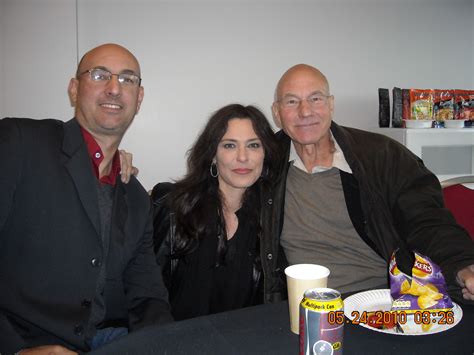 Convention In Milton Keynes With Patrick Stewart His Son Michael And