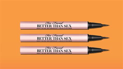 review too faced s better than sex eyeliner is the best liquid formula for a reason allure