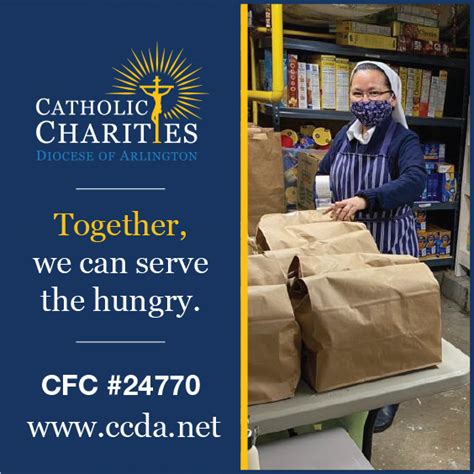 Maybe you would like to learn more about one of these? Catholic Charities of the Diocese of Arlington is Taking ...