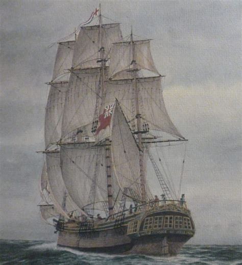 Prince Of Wales Convict Transport Marine Artist Frank Allen First