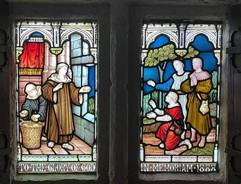 The ‘lepers Window In All Hallows Church Great Mitton Rribblevalley