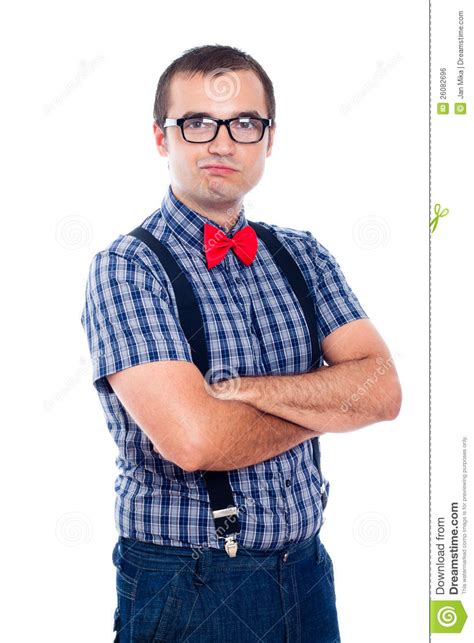 Nerd definition, a person considered to be socially awkward, boring, unstylish, etc. Self-confident nerd stock photo. Image of portrait, geek ...