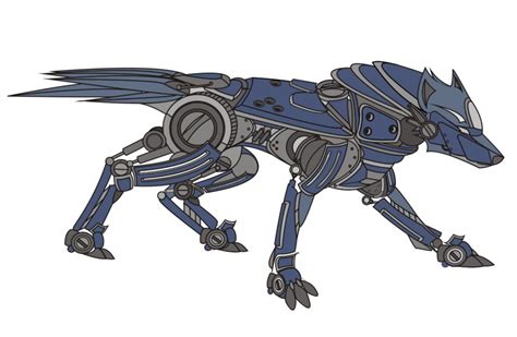 Download a free preview or high quality adobe illustrator ai, eps, pdf and high resolution jpeg versions. robot wolf - Google Search | Robot animal, Mechanical ...