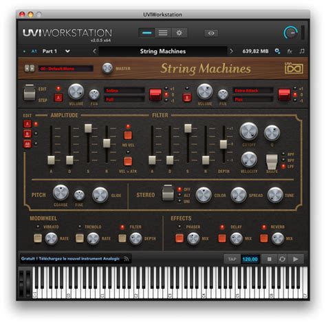 Kvr String Machines By Uvi String Synthesizer Vst Plugin Audio Units Plugin And Aax Plugin