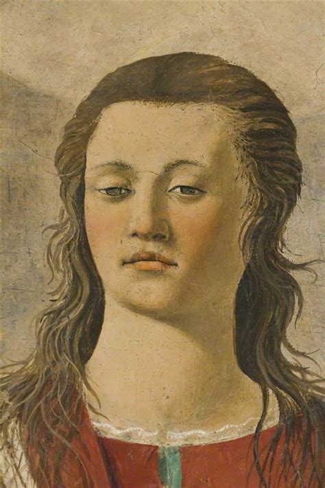 Piero Della Francesca La Santa Maria Magdalena Detalle Italian