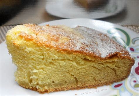 Gâteau Moelleux à La Fleur Doranger La Cuisine De Josette