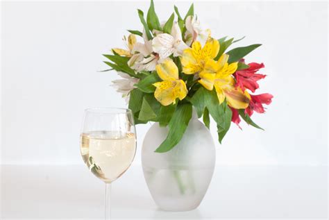 Wine And Flower Free Stock Photo Public Domain Pictures